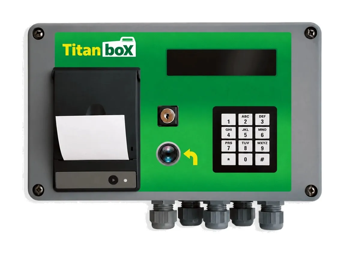TitanBox — fotka zařízení